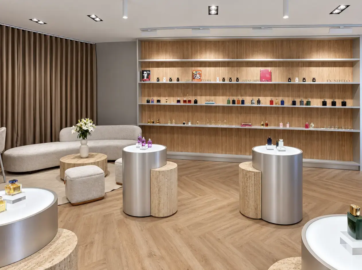 Proyecto de interiorismo retail por Housense, vista 3