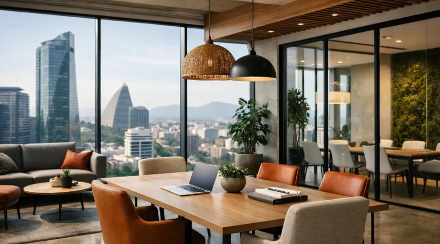 Diseño de oficinas modernas en México