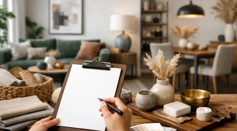 Guía de shopping list de decoración para comprar bien