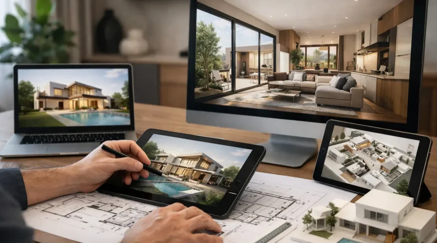 Proceso digital de diseño residencial: cómo funciona