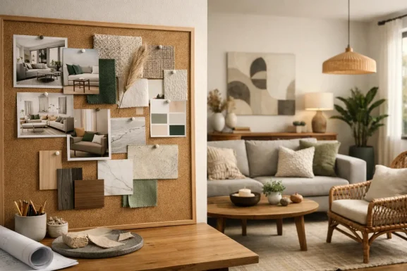 Qué es un concept board y cómo transforma tu espacio