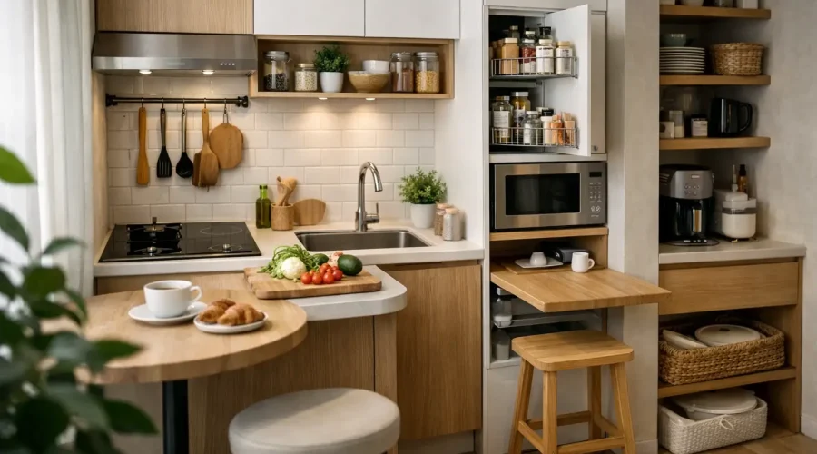 Mejores soluciones para cocinas pequeñas